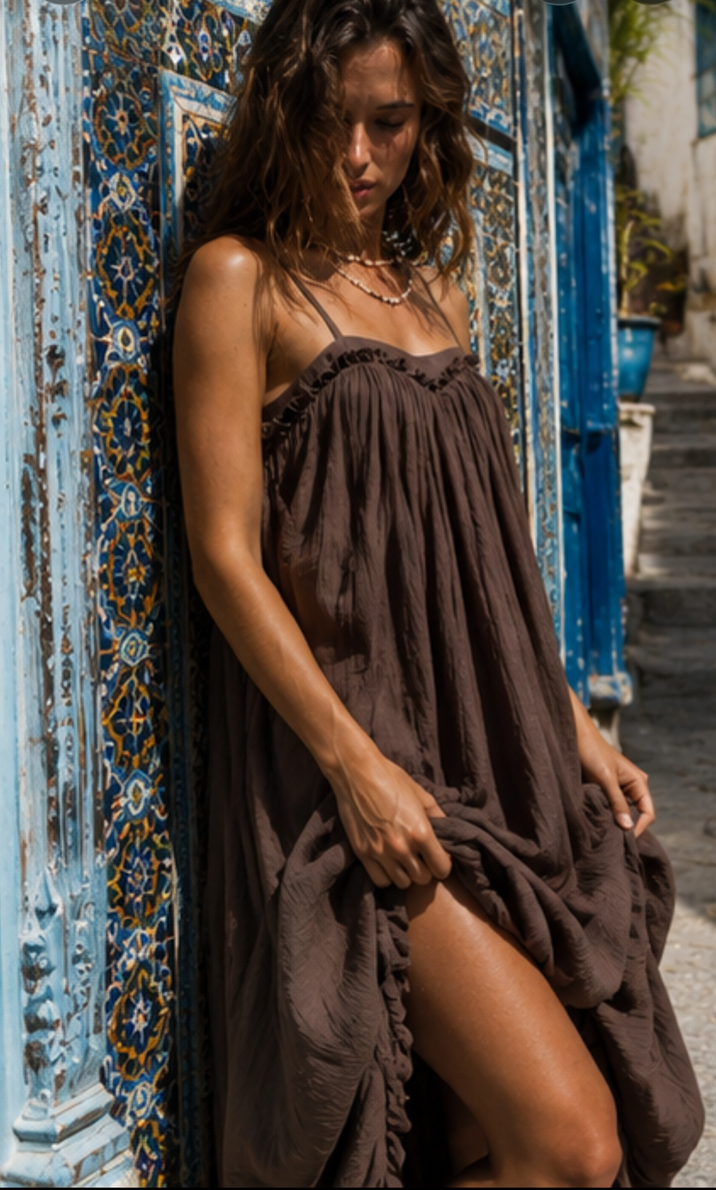 La nuit douce – Robe drapé Iael ￼