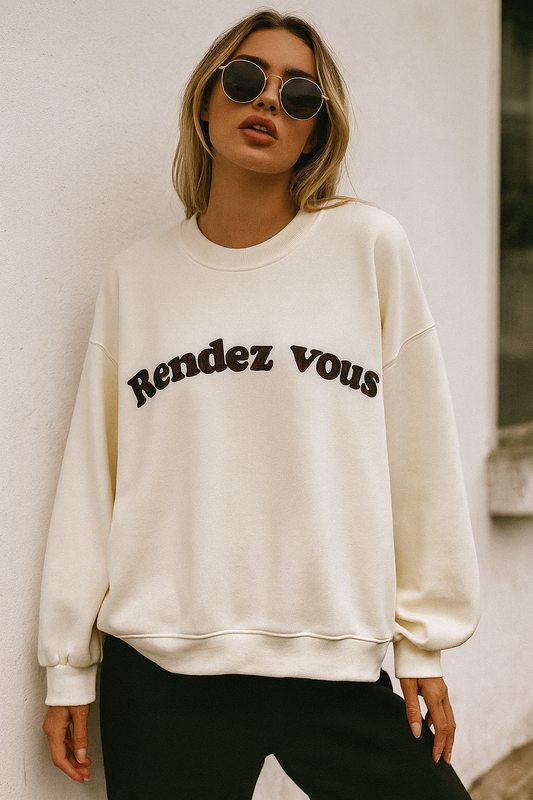 Sweat-shirt Rendez vous