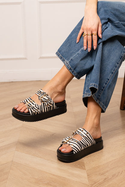 Sandales Jungle Zebra