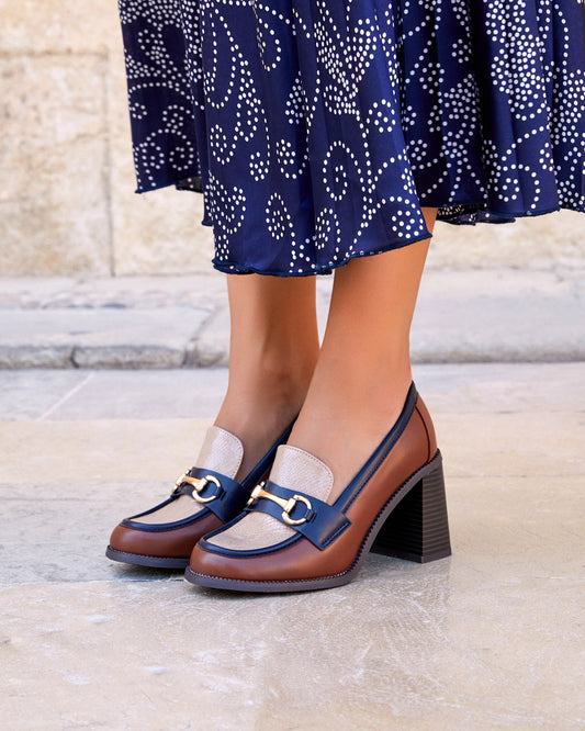 Mocassins à talons La Parisienne